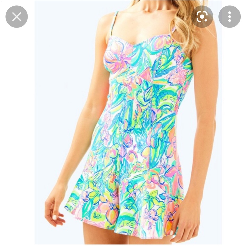 Lily Pulitzer coralie romper